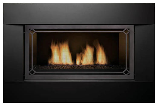 Premium Sierra Flame Newcomb 36 Deluxe Direct Vent Linear Fireplace