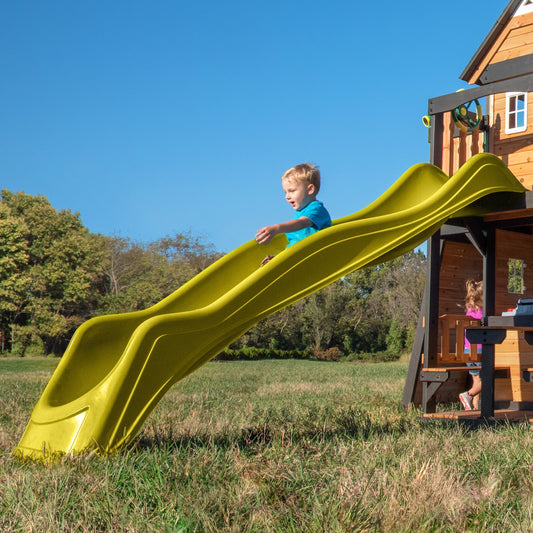 Premium Yellow Wave Slide - 10 foot