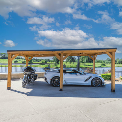 Premium 20x12 Kingsport Carport