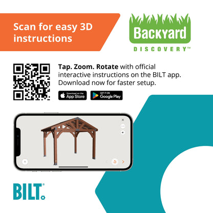 Premium 12x10 Arlington Gazebo with Electric - Lt Brown
