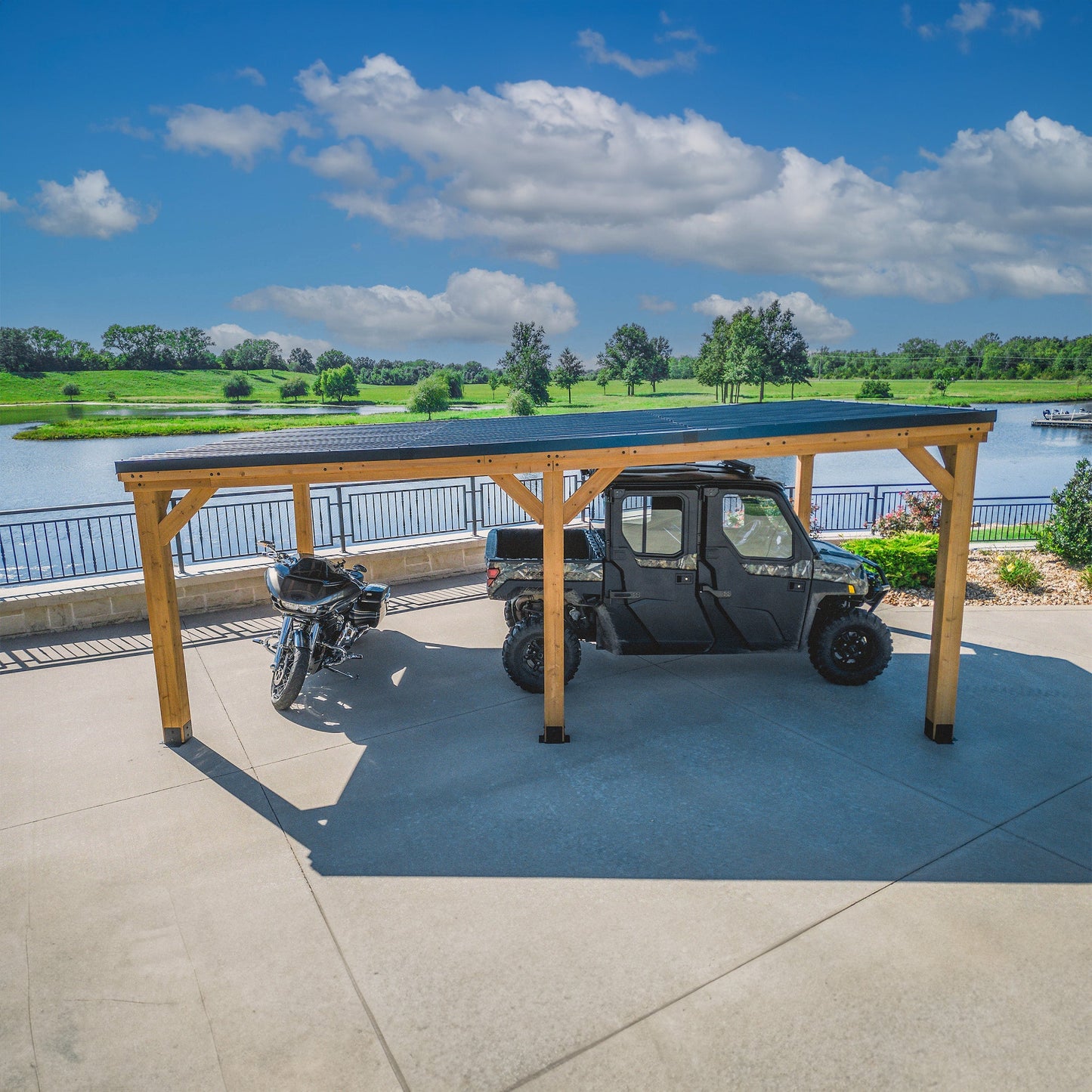Premium 20x12 Kingsport Carport