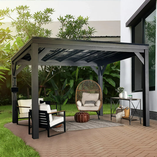 Premium 12x9.5 Stonebridge Gazebo