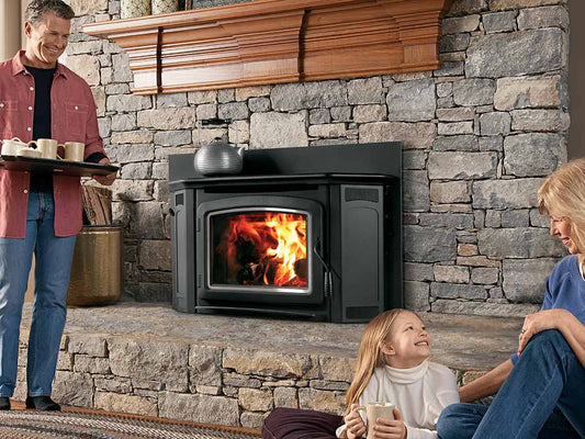 Premium Iron Strike Montlake 300 Wood Burning Insert - ML300GL