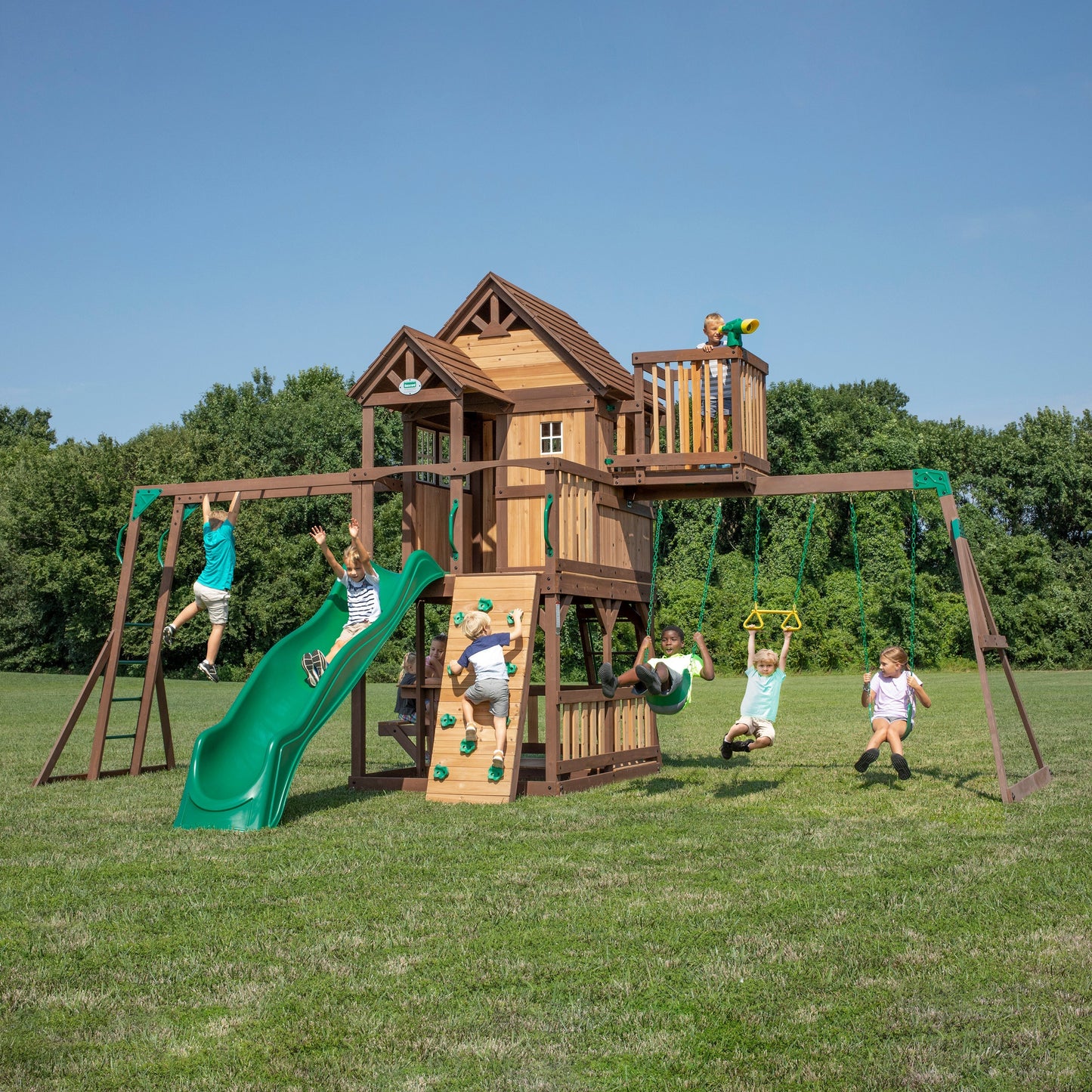 Premium Skyfort II with Wave Slide