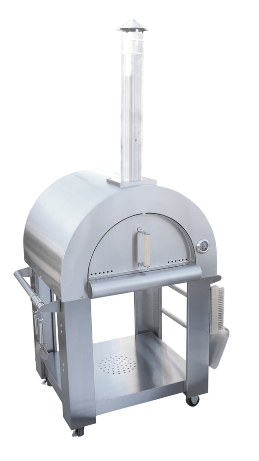 Premium Wood Burning Pizza Oven & Stand