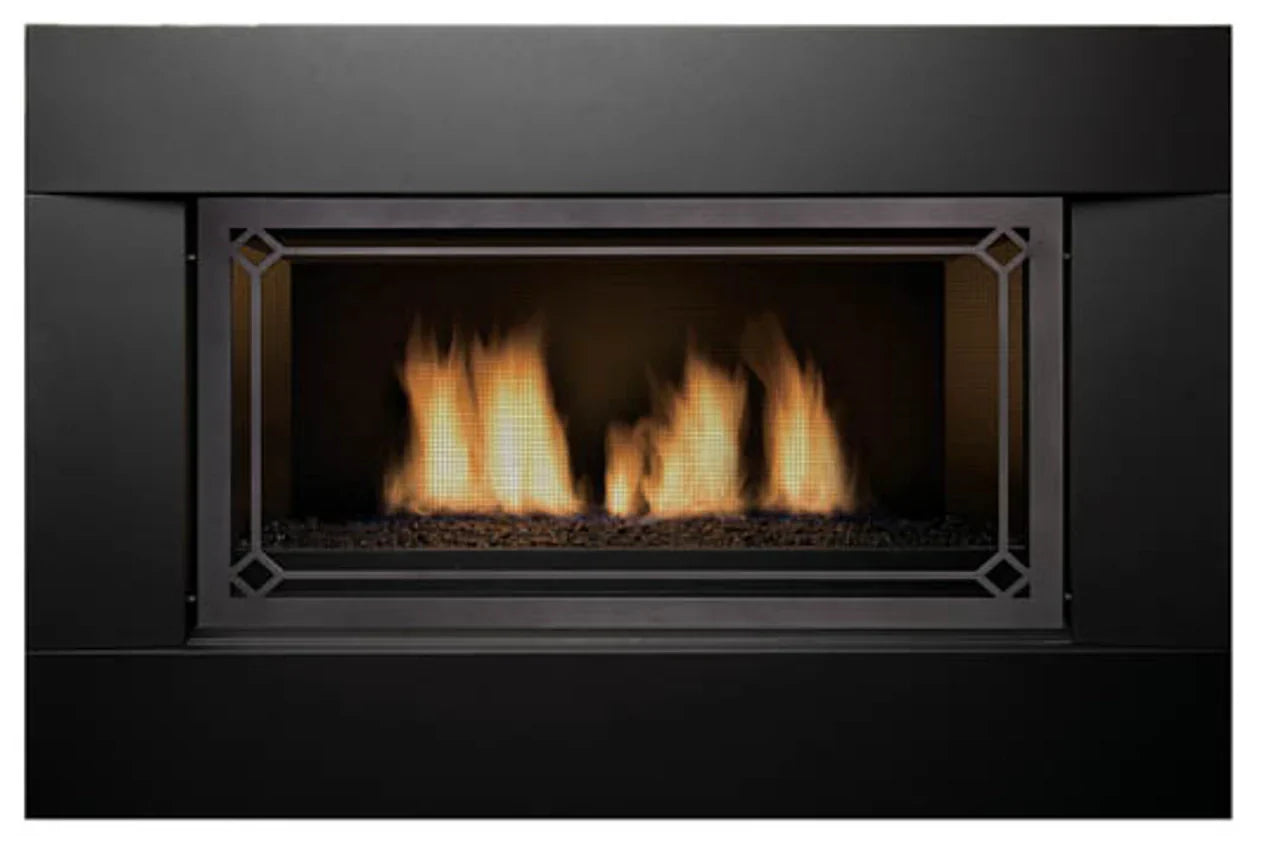 Premium Sierra Flame Newcomb 36 Deluxe Direct Vent Linear Fireplace