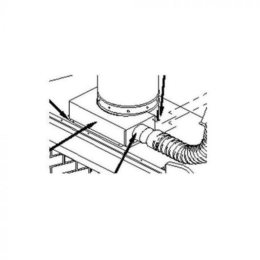 Premium Superior Cold Air Collar Kit - 12 Inch Chimney - CAK-12