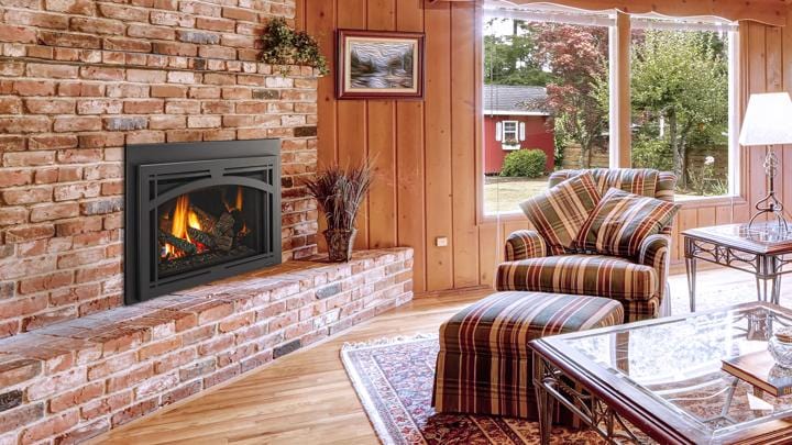 Premium Majestic Trilliant 30" Direct Vent Gas Insert - TRILLIANT30