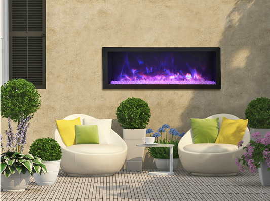Premium Remii Deep Built-in Electric Fireplace - 102745-DE